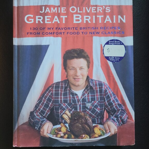 Jamie Oliver's Great Britain Hardcover Cookbook - Picture 1 of 2